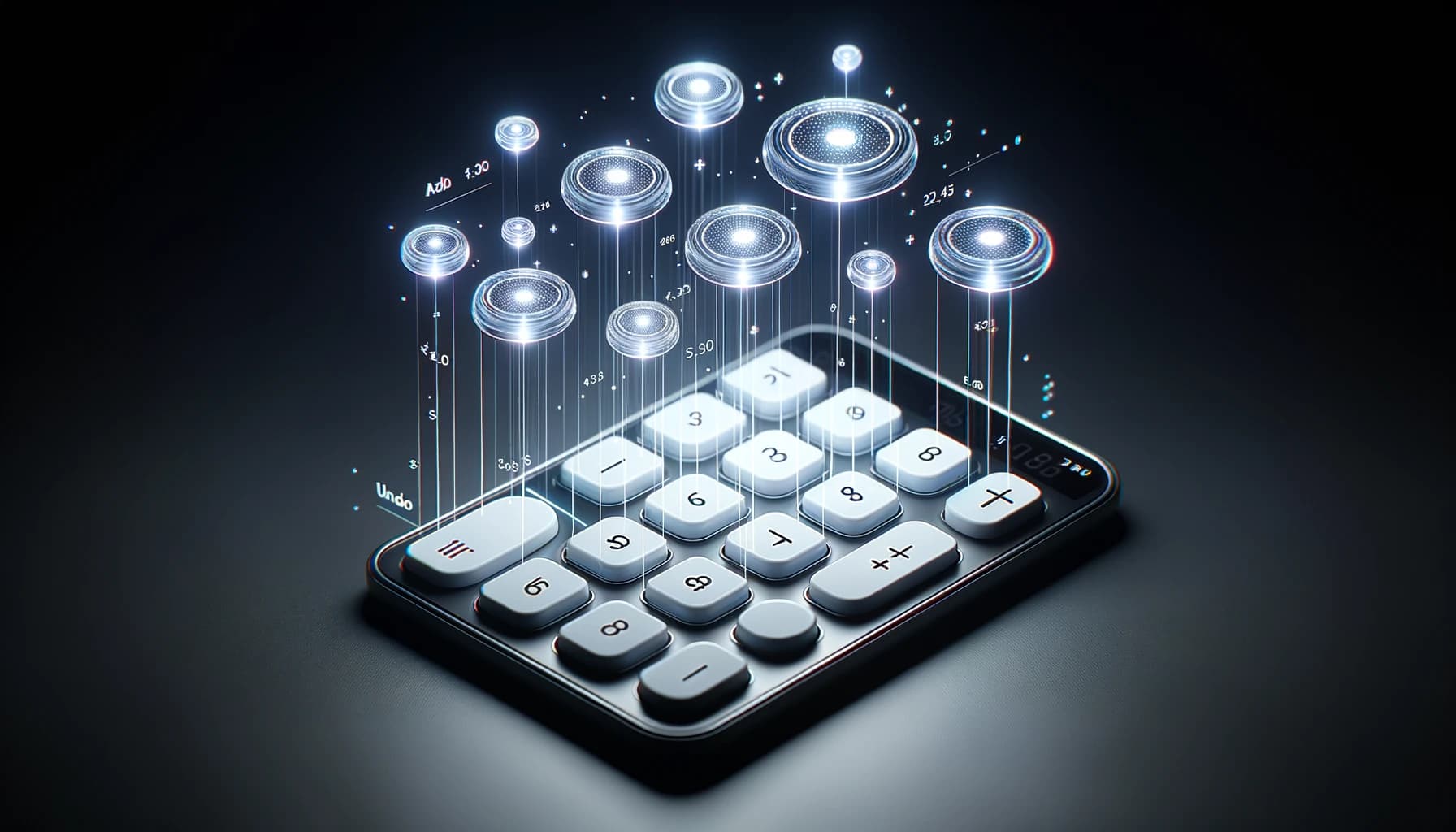 calculator app with the command pattern