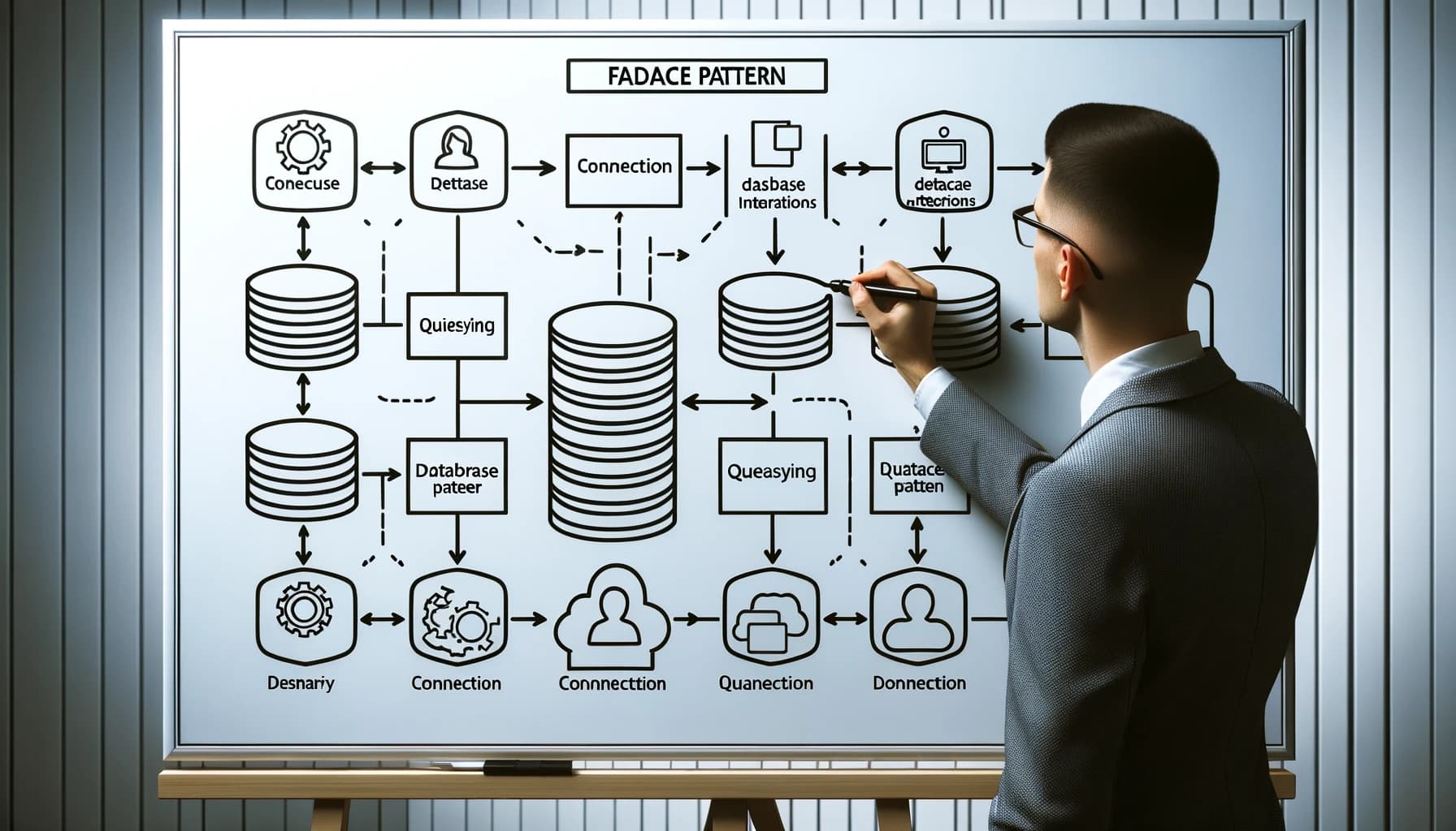 Database Interactions with the facade pattern
